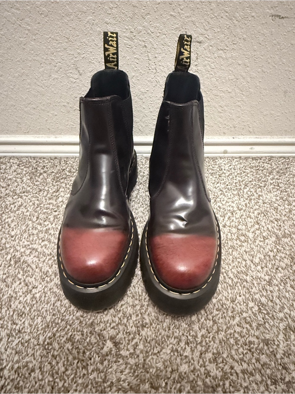 Dr. Martens 2976 Arcadia leather platform Chelsea boots